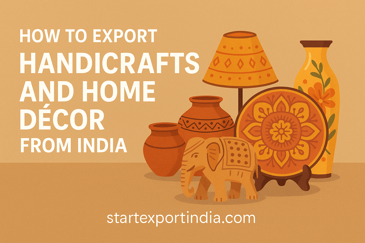 How to Export Handicrafts and Home Décor from India – A Step-by-Step Guide