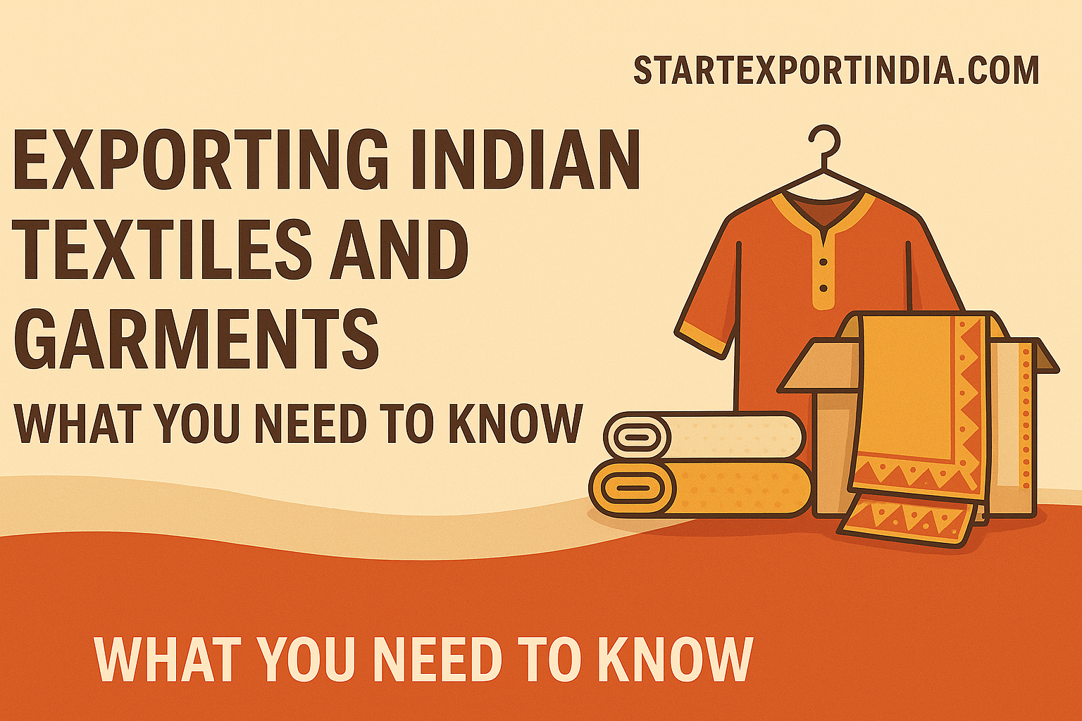 Exporting Indian garments and textiles