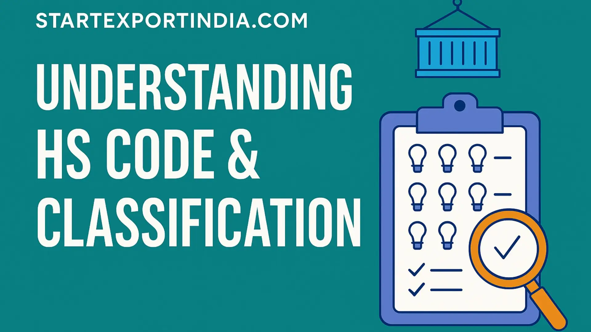 HS Code classification