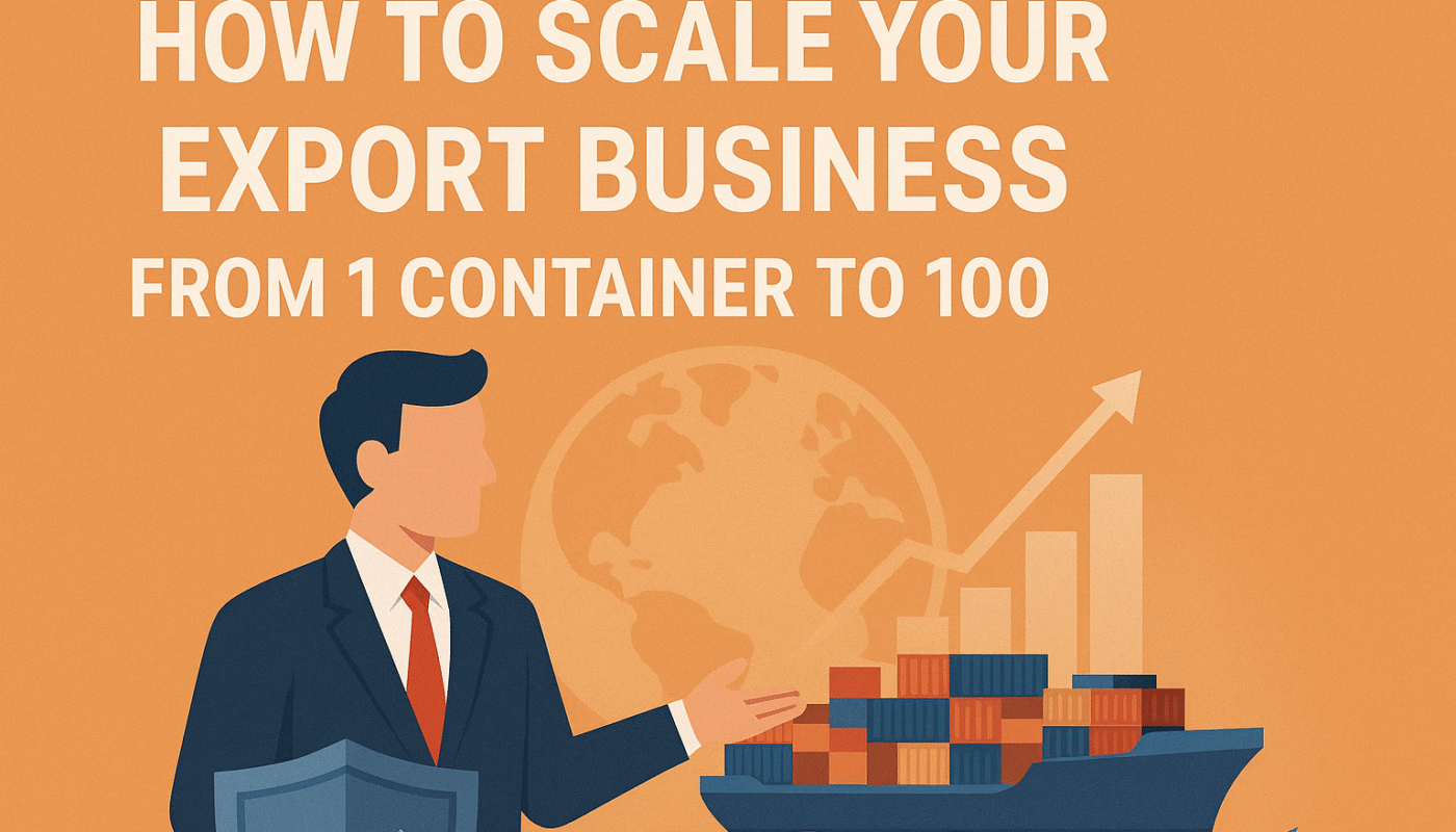 How to Scale Your Export Business from 1 Container to 100