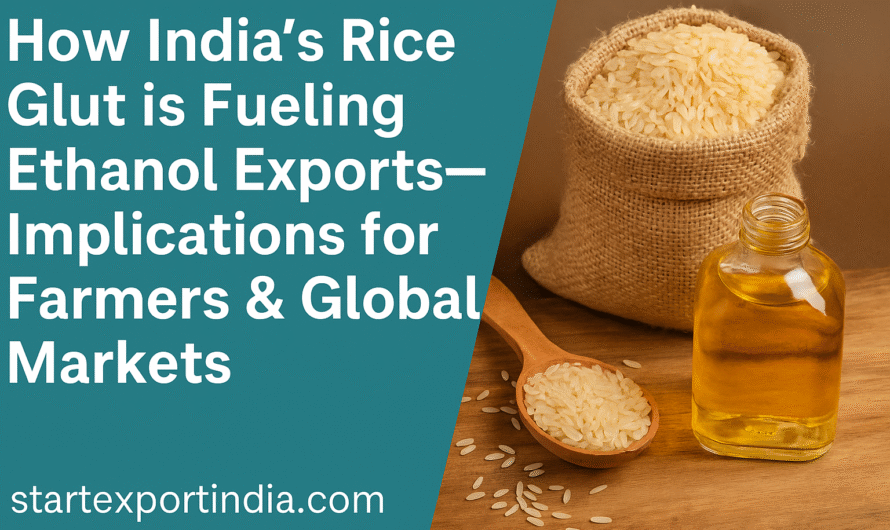 How India’s Rice Glut is Fueling Ethanol Exports — Implications for Farmers & Global Markets