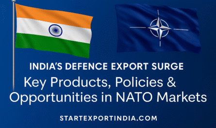 India’s Defence Export Surge: Key Products, Policies & Opportunities in NATO Markets