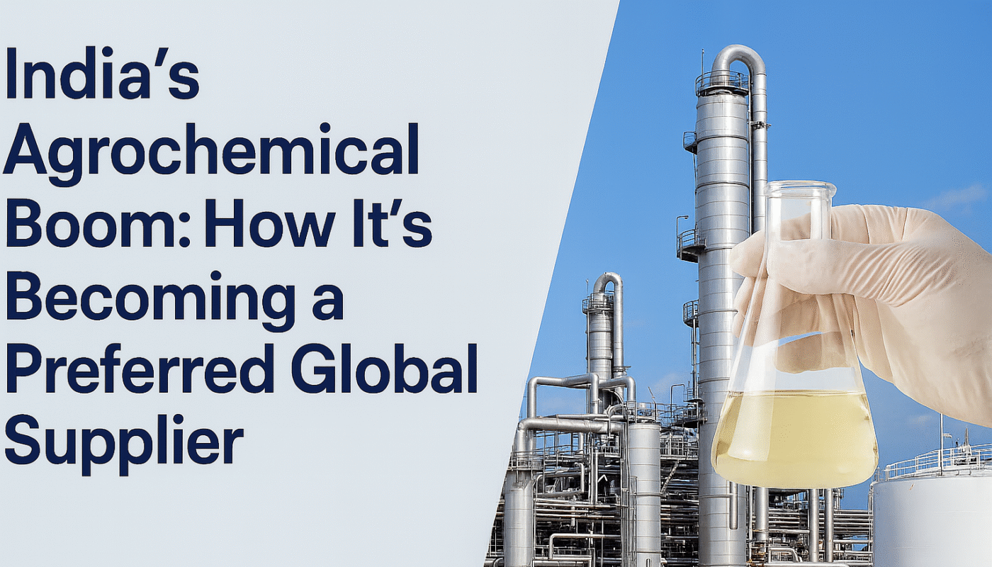 India’s Agrochemical Boom: How It’s Becoming a Preferred Global Supplier