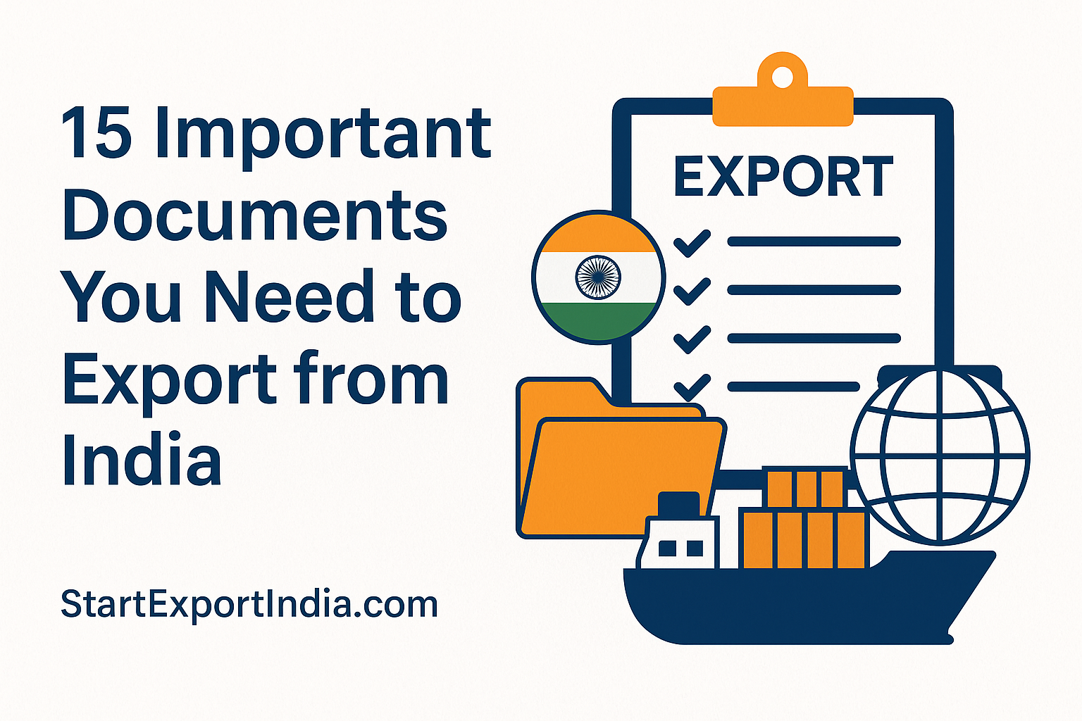 15 Important Documents You Need to Export from India