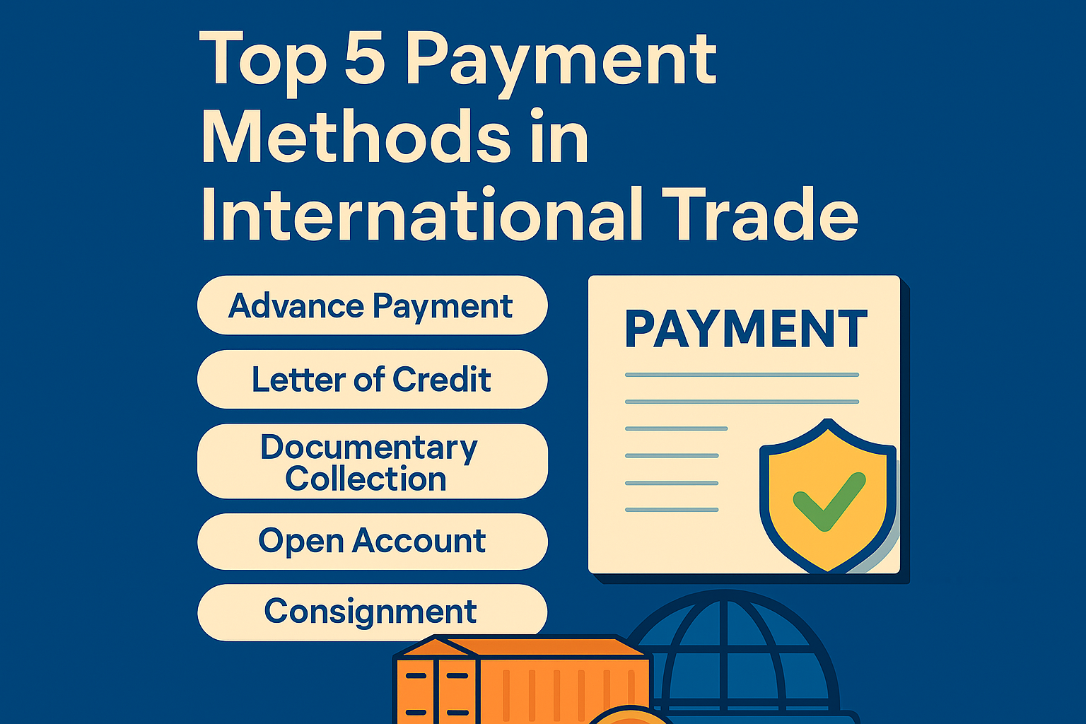 Top 5 Payment Methods in International Trade (Pros & Risks)