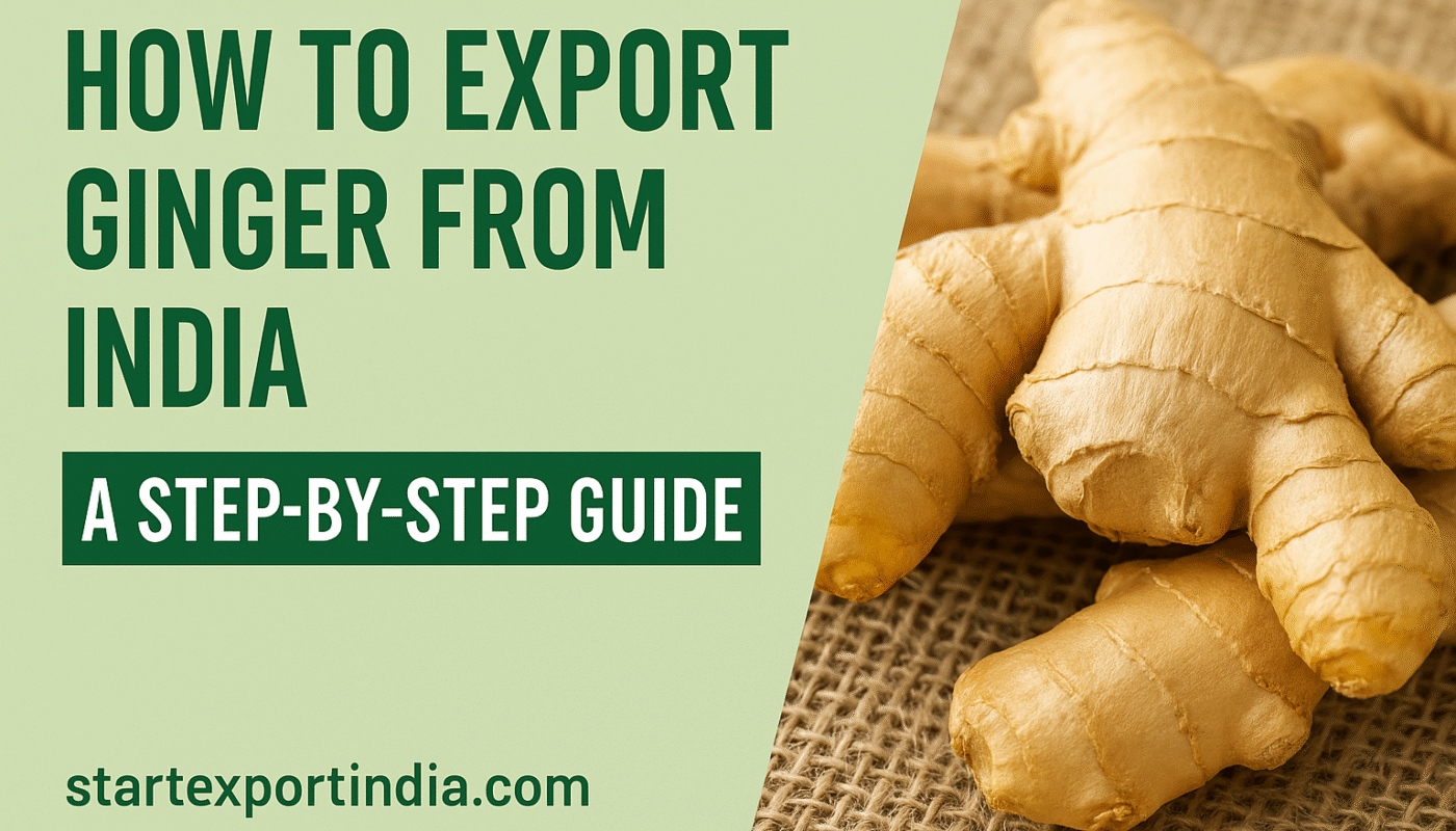 How to Export Ginger from India