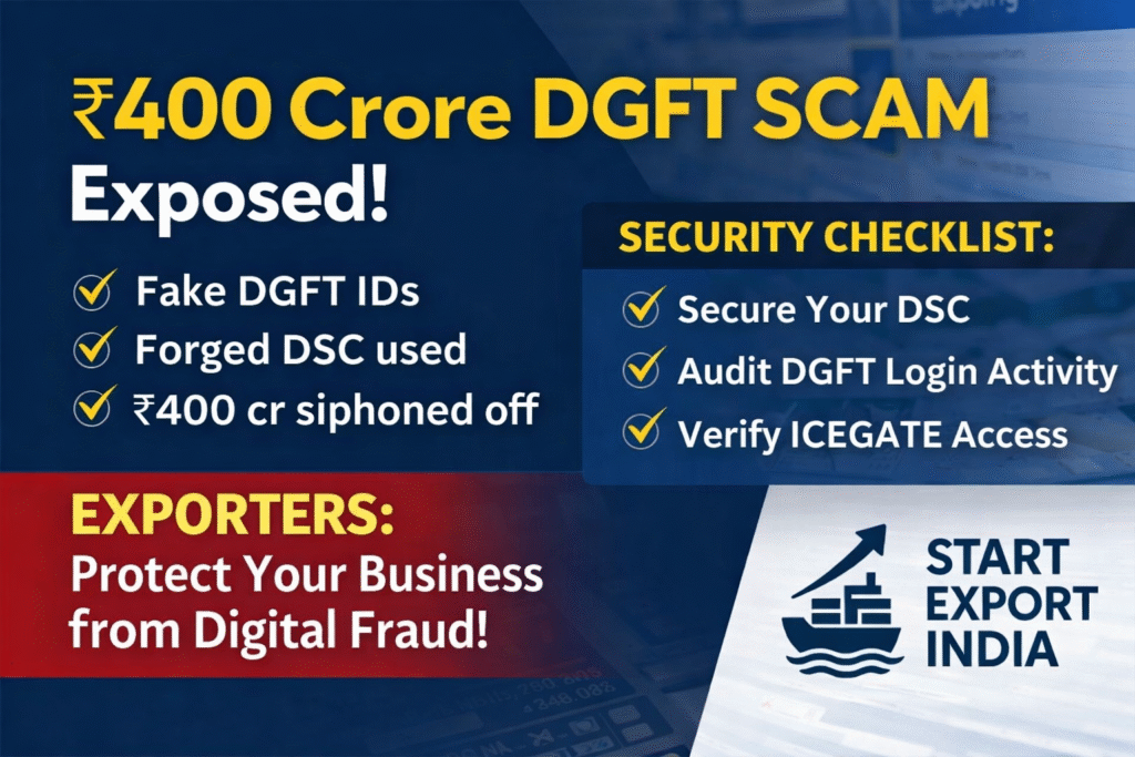₹400 Crore DGFT Scam