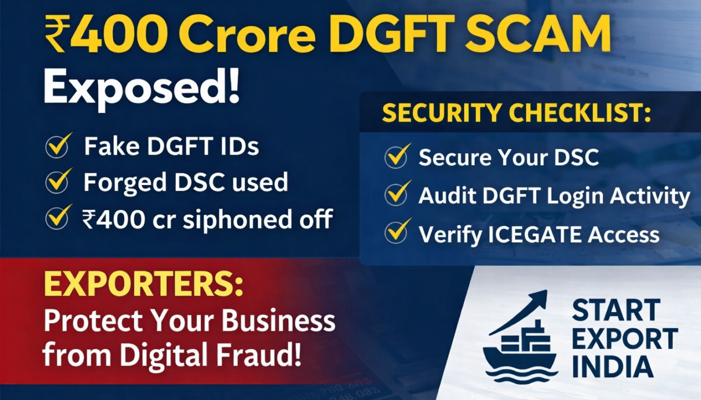 ₹400 Crore DGFT Scam