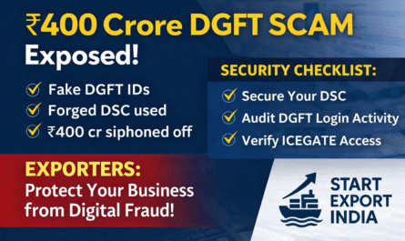 ₹400 Crore DGFT Scam