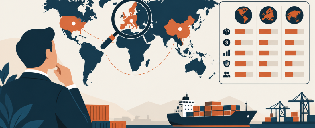 How to Compare Export Markets Before Choosing Your First Destination